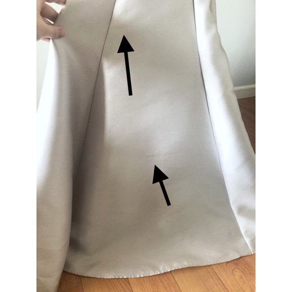 Clarisse 2-piece Prom Dress Silver/Grey - Picture 14 of 14